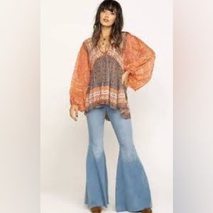 FREE PEOPLE
Aliyah Printed Tunic Top
